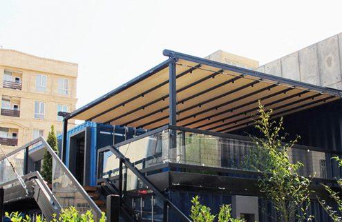 سقف متحرک تراس