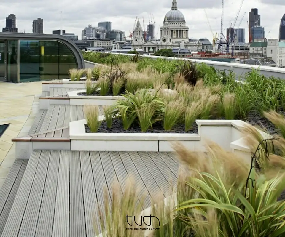 پشت بام طراحی شده