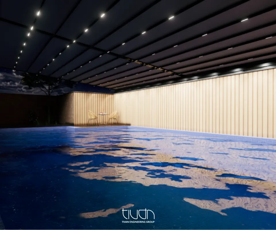 سقف محرک با جنس پارچه