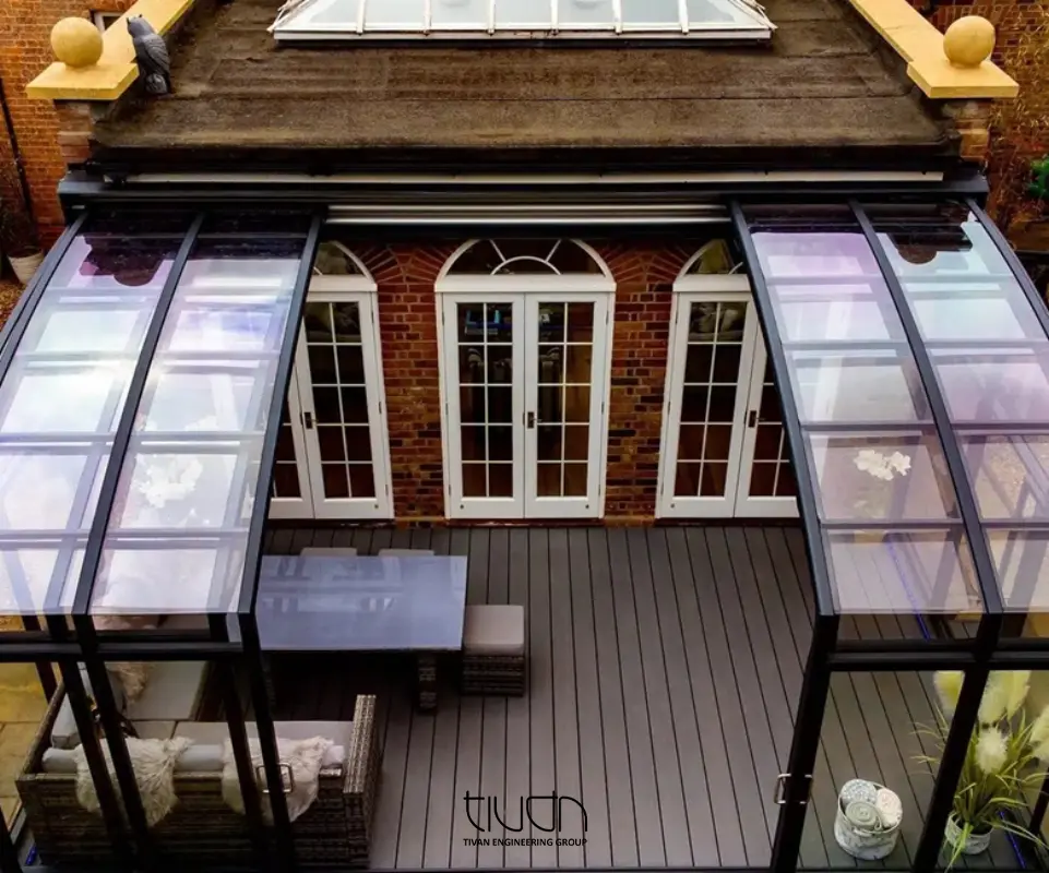 کاربردهای سقف متحرک در معماری مدرن