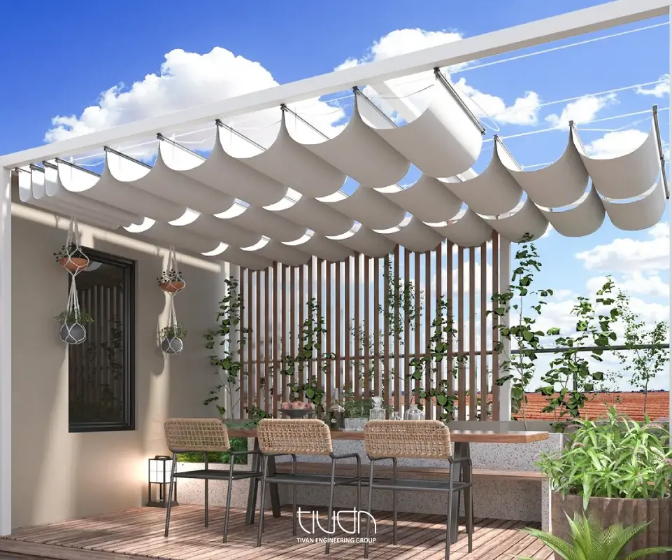 سایبان حیاط