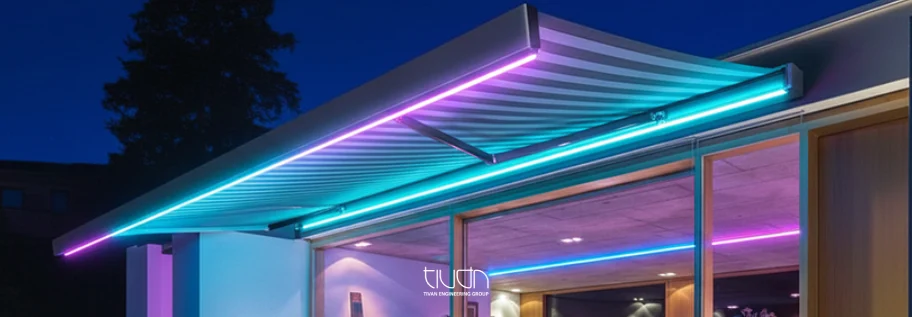 نورپردازی سقف متحرک