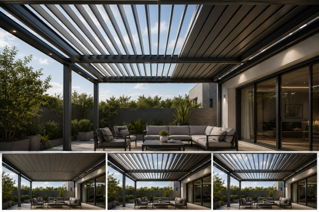 bioclimatic pergola