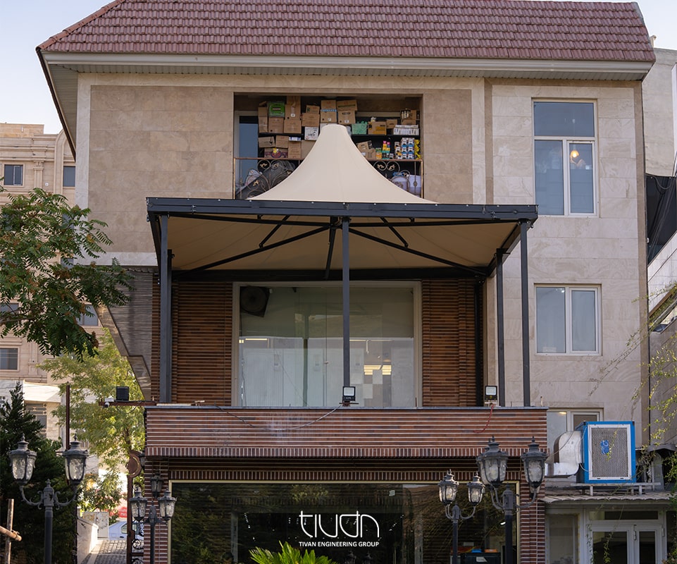 سایبان بسکت مارکت کرمانشاه